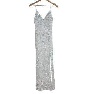 Hoco Sparkly Sequin Formal Evening Party Dress Size Medium M